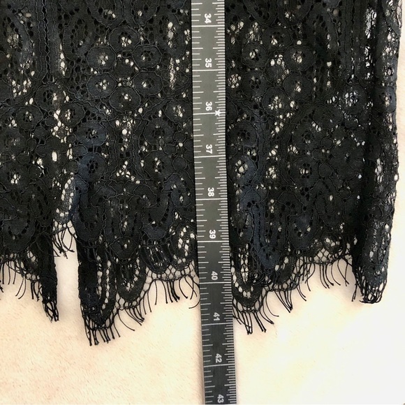 Lulus. Remarkable Black Lace Dress. Small - Picture 13 of 16